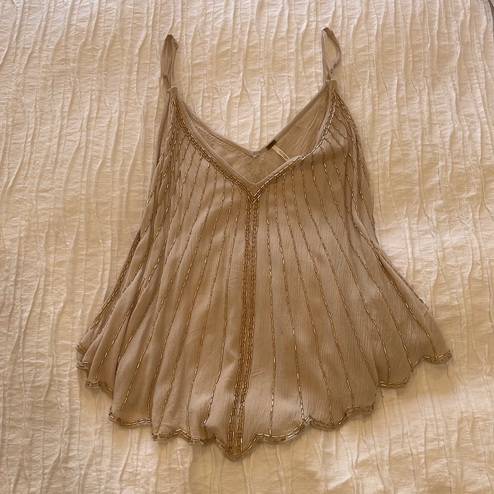 Free People Beaded Camisole